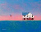 Red, White and Blue No. 1 Art Print