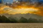 Philippines Sunny Mountains Art Print