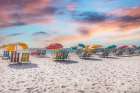 South Beach Miami Beach Chairs I Art Print