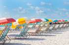 South Beach Lounge Chairs II Art Print