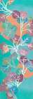 Teal Gardens Art Print