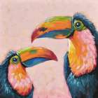 Toucan Paradise Art Print