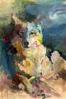 Moonstruck Art Print by Kimberly Kelly Santini