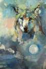 Selenite Moons Art Print by Kimberly Kelly Santini