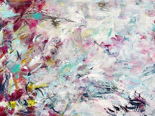 Luscious Flow Abstract Art Print