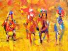Golden Derby Art Print