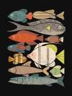 Fish Crowd No 1 Art Print