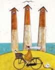 The Square, The Round and The Arched Art Deco Print