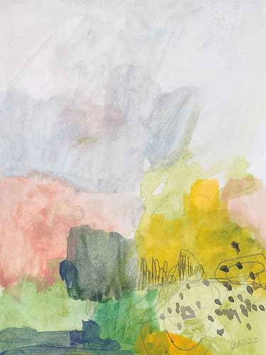 My Heart to Joy Art Print by Jan Weiss