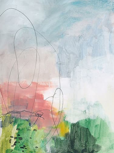 When Nature Sleeps Art Print by Jan Weiss
