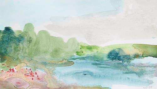 A Dream within a Dream Art Print by Jan Weiss