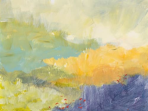 On The Edge Landscape Print