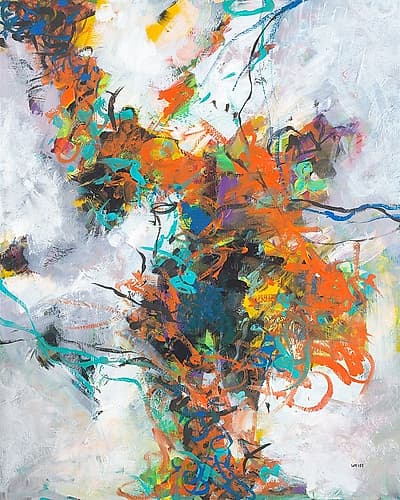 Fracture Art Print by Jan Weiss