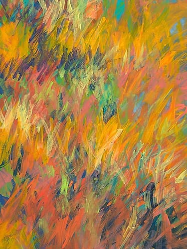 In My Meadow Art Print by Jan Weiss