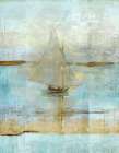 Sailing In Dusk Art Print