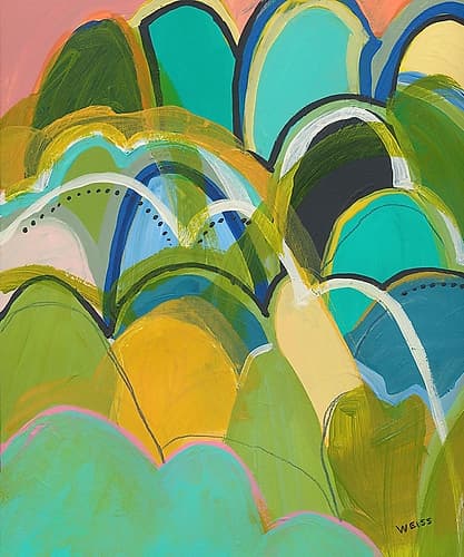 Break On Through No. 1 Art Print by Jan Weiss