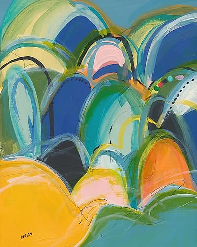 Break On Through No. 3 Art Print by Jan Weiss