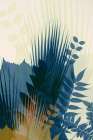 Welcome to the Jungle-Blue 1 Art Print