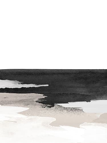 Nordic Landscape No. 1 Beach Print