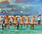 Friends On The Jetty Coastal Print