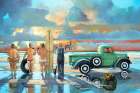 Sundowner Coastal Print
