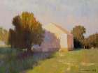 Sunrise Barn Art Print