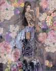 Floral Geisha No. 2 Art Print