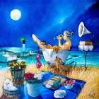Just Perfect at Vlees Bay Art Print