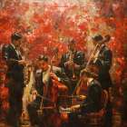 Play More Jazz IV Art Print