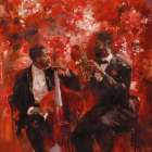 Play More Jazz VIII Abstract Art Print