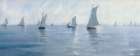 Blue Boats IV Art Print