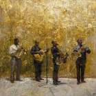 Golden Era 4 Art Print