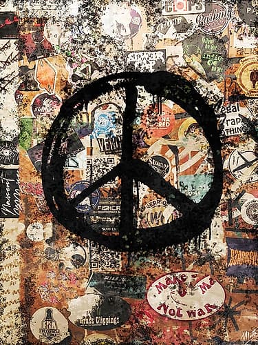 Peace Art Print by Marta Wiley