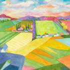 John Deere Series 6 Art Print