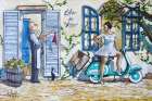 Runaway Bride Art Print
