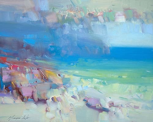 Ocean Side Art Print