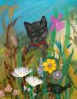 Cat in the Garden