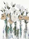 Cream Romantic Blossoms Art Print