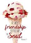 Sweet Friendship Kitchen Print