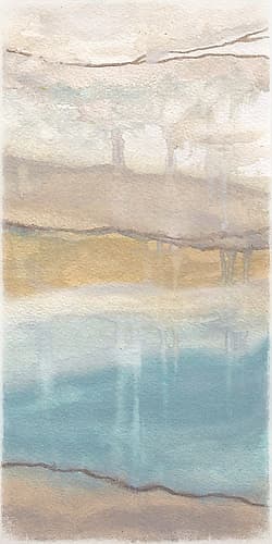 For Abstract Panel II Minimalist Print