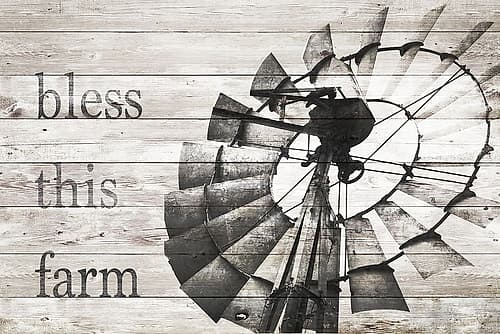 Bless This Farm Art Print