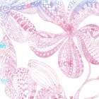 Floral Embossed II Art Print