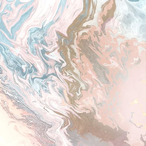 Elegant Pink Agate Art Print by M. Mercado