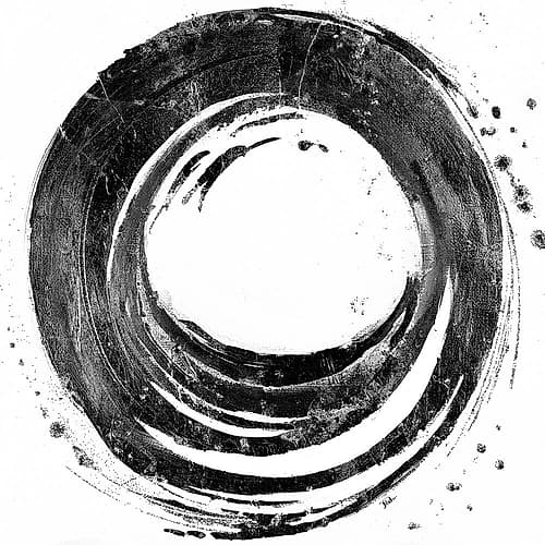 Black Circle II Art Print