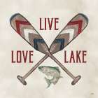 Time On The Lake I Art Print