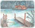 View From The Dock II Art Print