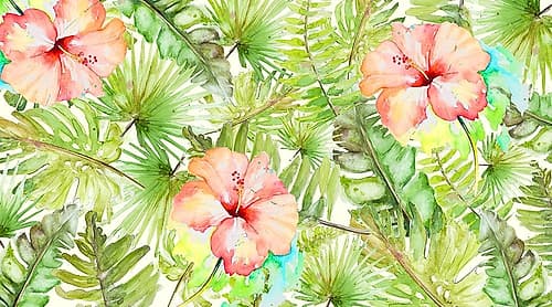 Tropical Breeze Art Print