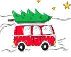 The Tree Van Art Print