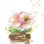 Lilac Touch II Art Print