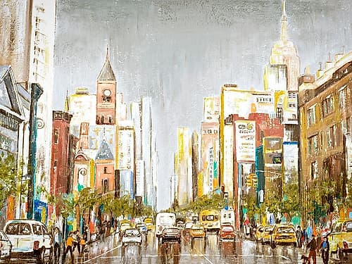 Rainy Days Travel Print